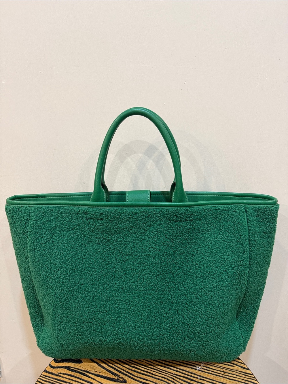 Stoney Clover Lane Cozy Sherpa Tote Bag